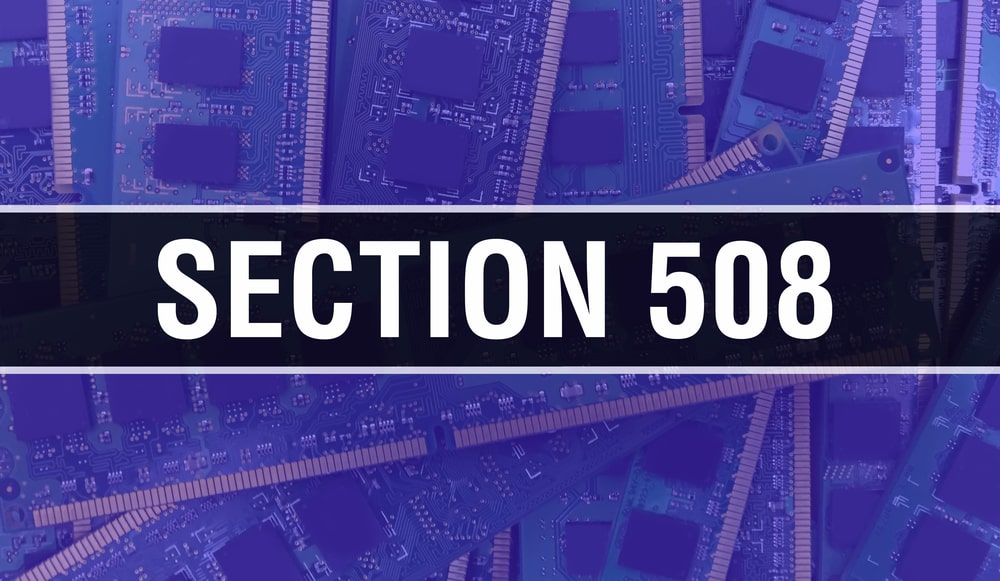 Who Does Section 508 Apply To